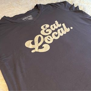 Médium, grey “Latched Mama” breastfeeding or maternity shirt